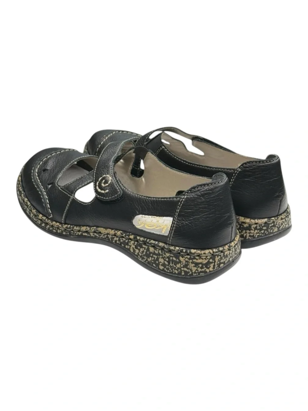 new Rieker ❀ Daisy Rosso Mary Jane Ballet Flats ❀ Black Schwarz 00 ❀ 38 7.5M 8M
